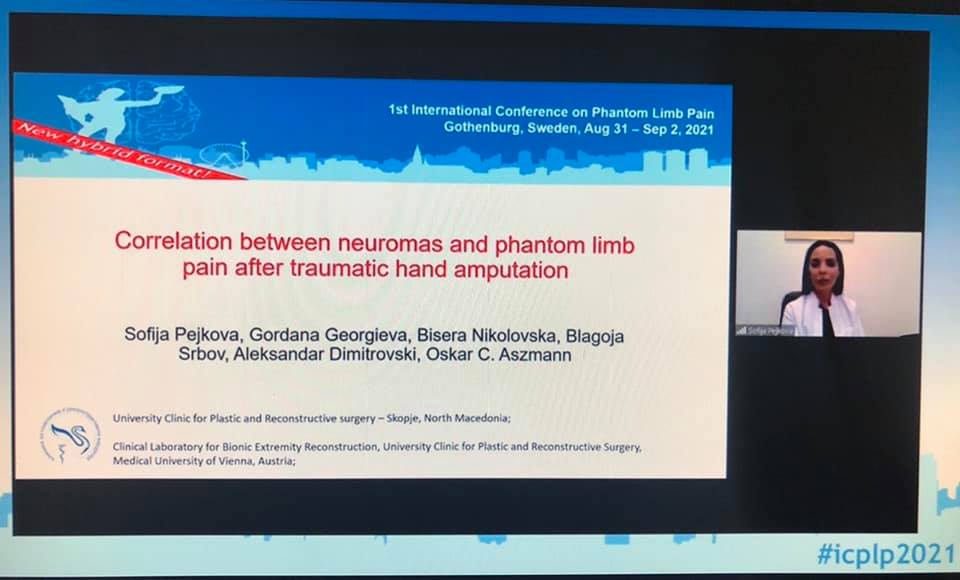 1st International Conference on Phantom Limb Pain – ICPLP2021, Гетеборг, Шведска